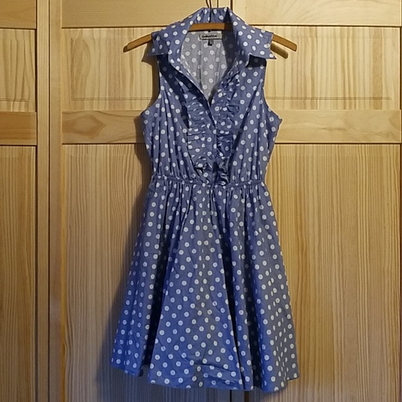 bailey blue Dresses & Skirts - Bailey Blue Sleeveless Collared Dress